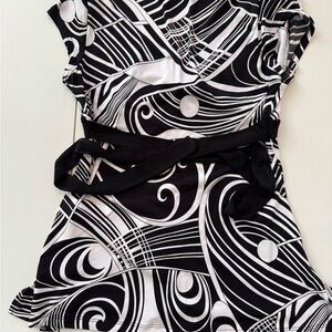 Black and White Tank Top